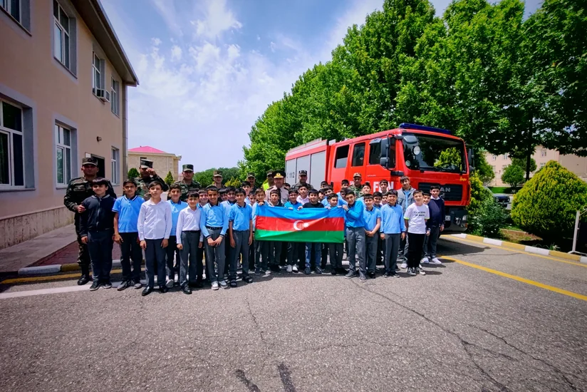 Naxçıvan FHN-də şagirdlər üçün “açıq qapı” günü keçirilib