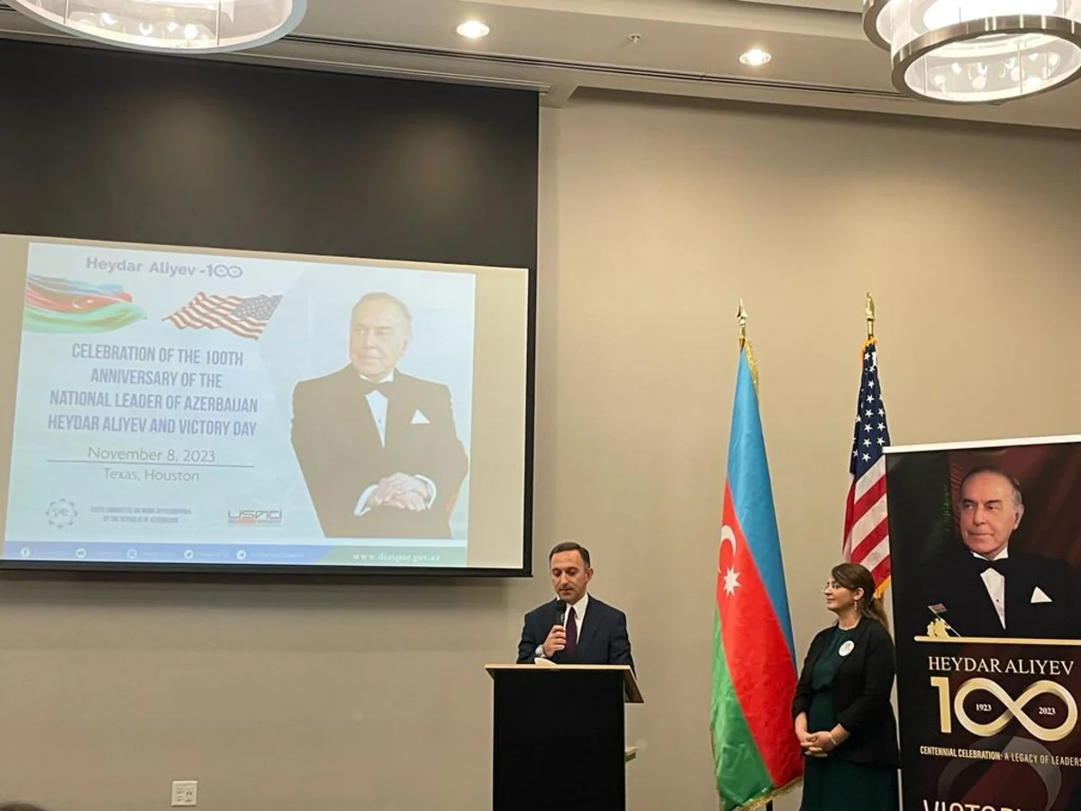 Heydar Aliyev’s centenary and Victory Day marked in Houston