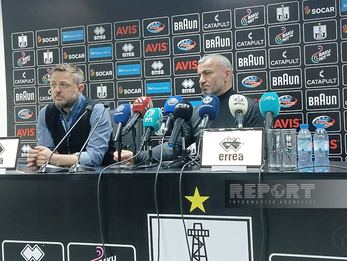 Qarabağın baş məşqçisi: Futbolçular ikinci hissədə epizodlara ciddi yanaşmadılar