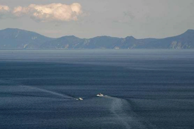Yaponiya sahilləri yaxınlığında bir ada batıb