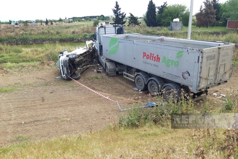 В Билясуваре произошло ДТП, есть погибший и раненые