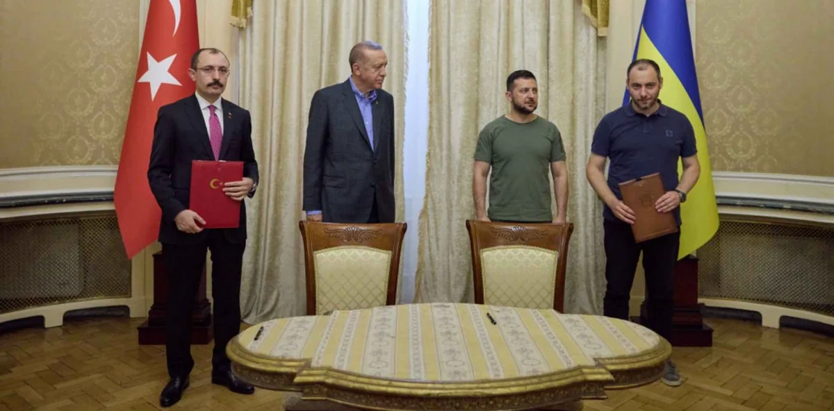 Ukraine inks memo on post-war reconstruction with Turkiye