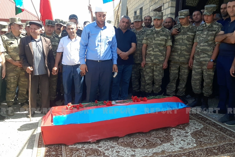Kəlbəcərdə göldə boğularaq ölən zabit dəfn olundu - YENİLƏNİB