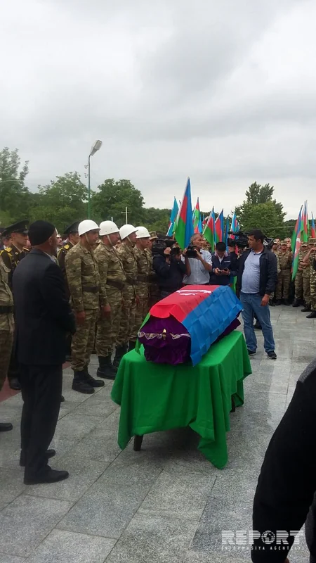 Azərbaycanın şəhid olan hərbi qulluqçusu dəfn edilib - FOTO - VİDEO