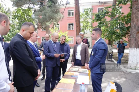 Gəncədə əmək yarmarkası keçirilib