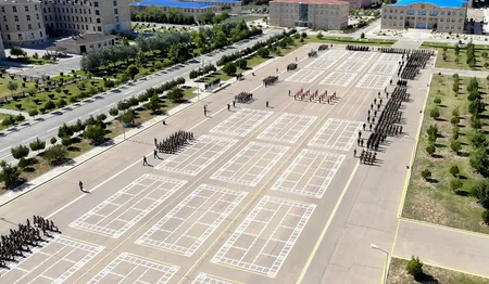Əlahiddə Ümumqoşun Orduda Silahlı Qüvvələr Günü qeyd olunub