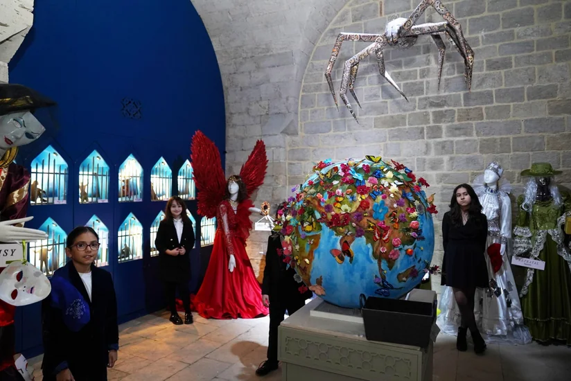İçərişəhərdə “Qurama Art: EKO İnstalyasiya” sərgisinin açılışı olub