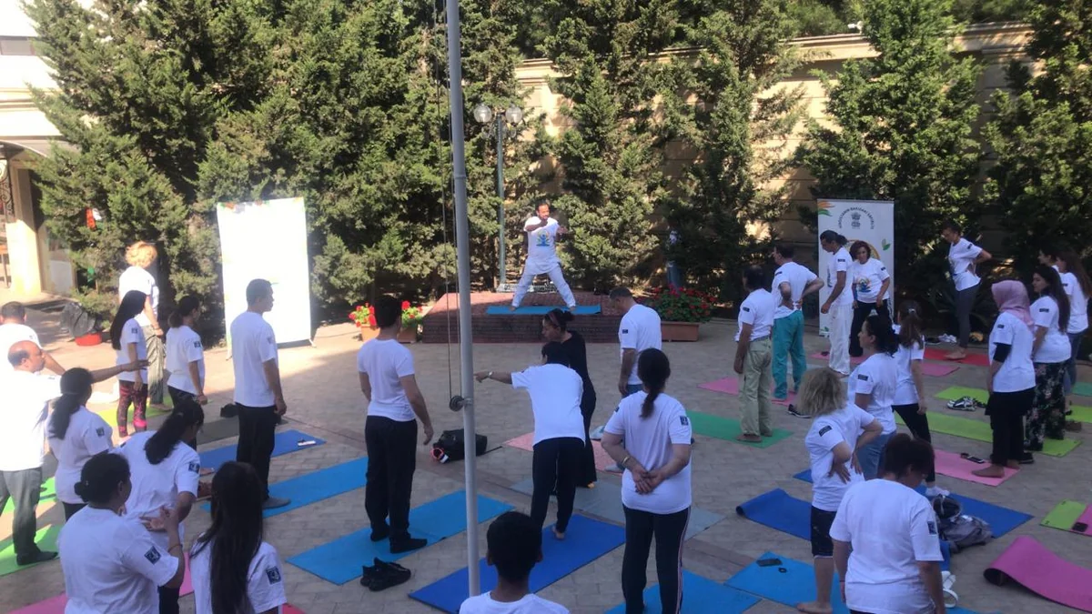 Bakıda 8-ci Beynəlxalq Yoqa Günü  qeyd olunub