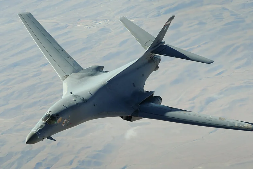 Стратегические бомбардировщики США B-1B впервые сели в Швеции