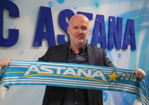 Astana baş məşqçisini istefaya göndərdi