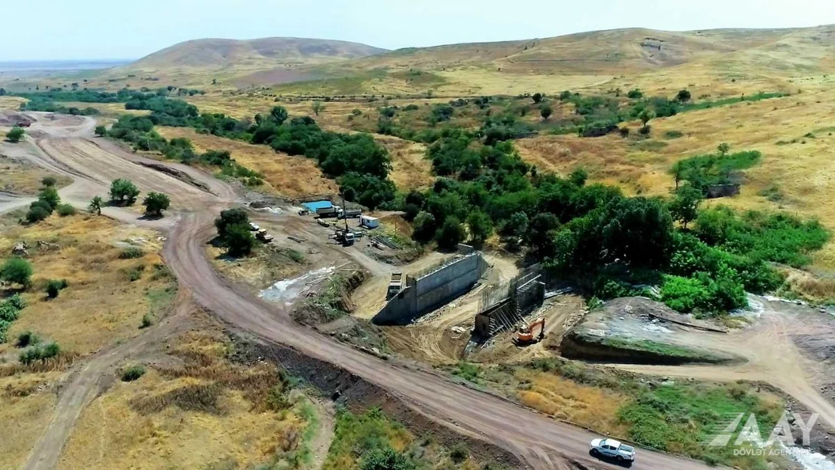 Füzuli-Hadrut avtomobil yolunun tikintisi son mərhələdə icra olunur