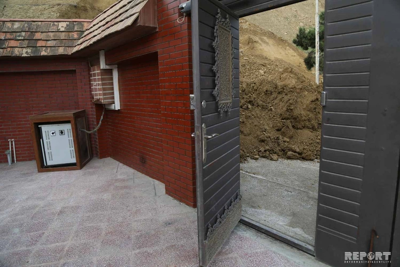 Sürüşmə ərazisindən - FOTOREPORTAJ