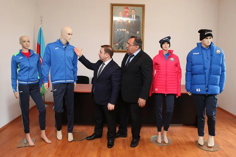 Cüdo üzrə Azərbaycan milli komandalarının yeni idman geyimləri təqdim olunub