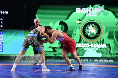 Dünya yığması Bakıdakı yarışda bürünc medal qazanıb