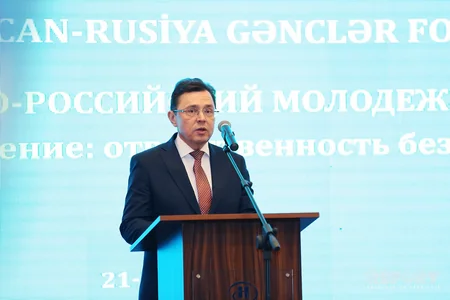 Bakıda V Azərbaycan-Rusiya Gənclər Forumu keçirilir