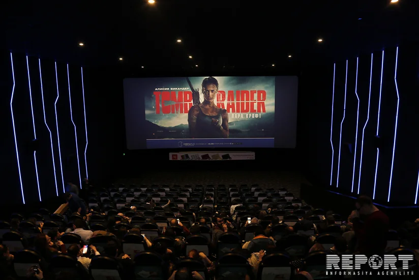 В CinemaPlus Ganjlik Mall прошел предпремьерный показ фильма Томб Райдер: Лара Крофт - ФОТО