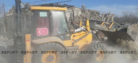 Gəncədə raket hücumu nəticəsində dağılan evlərin inşasına başlanıldı