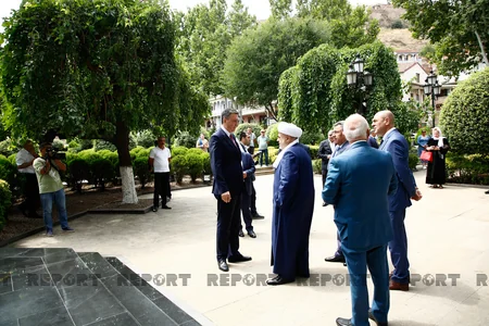 Allahşükür Paşazadə Gürcüstanda rəsmi səfərdədir