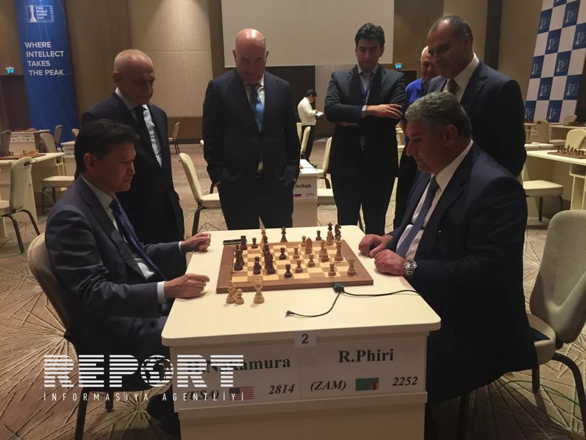 ​Nazir Azad Rəhimov FİDE prezidenti ilə şahmat oynayıb - FOTO