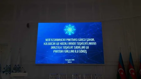 YAP-ın Gəncə, Kəlbəcər və Xocalı təşkilatlarının ərazi ilk təşkilat sədrlərinin iştirakı ilə müşavirə keçirilib - YENİLƏNİB - VİDEO - ƏLAVƏ OLUNUB