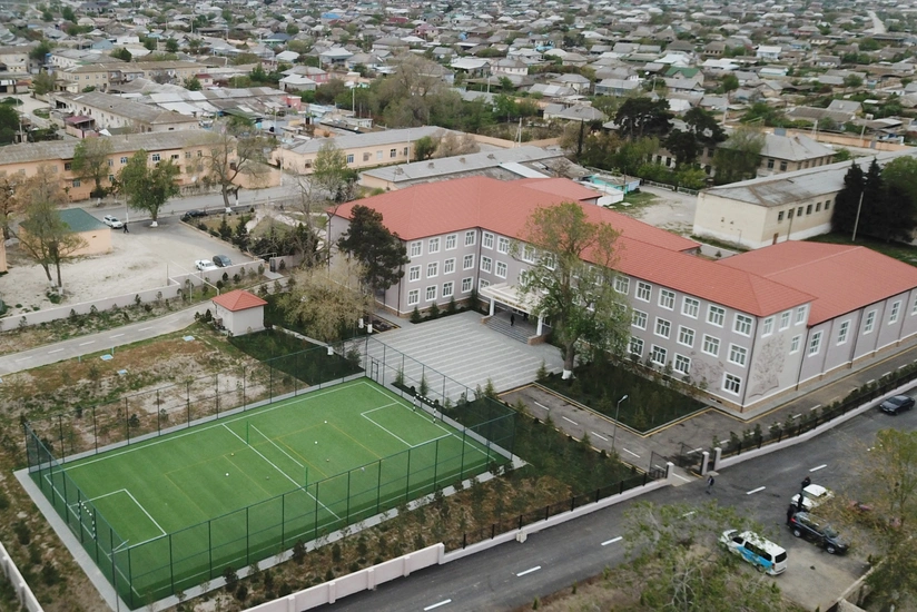 Ilham Aliyev and Mehriban Aliyeva attend inauguration of newly-built school in Neftchala district