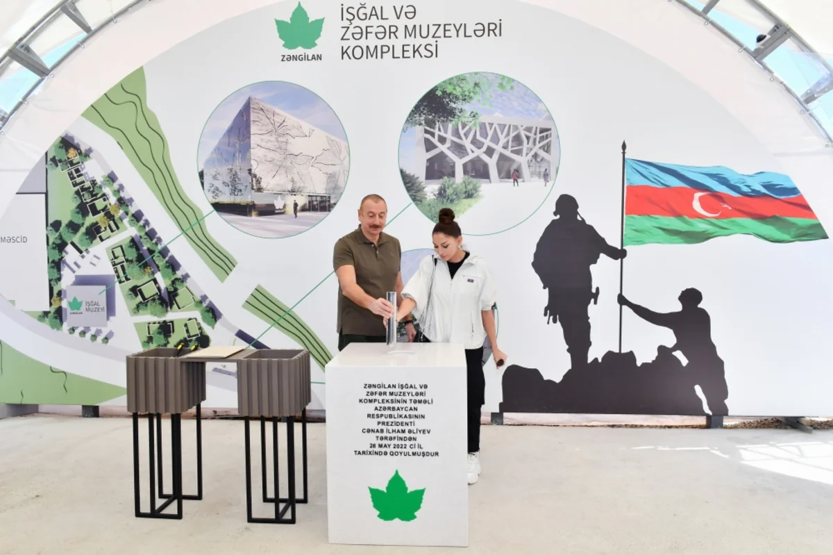 Zəngilanda İşğal və Zəfər muzeyləri kompleksinin təməli qoyulub