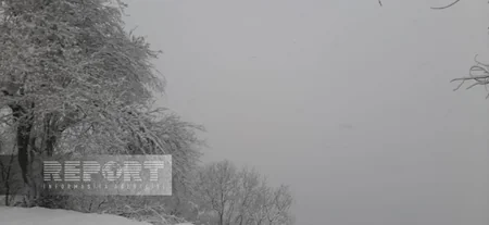 Şuşaya qar yağır, yollar təmizlənir 