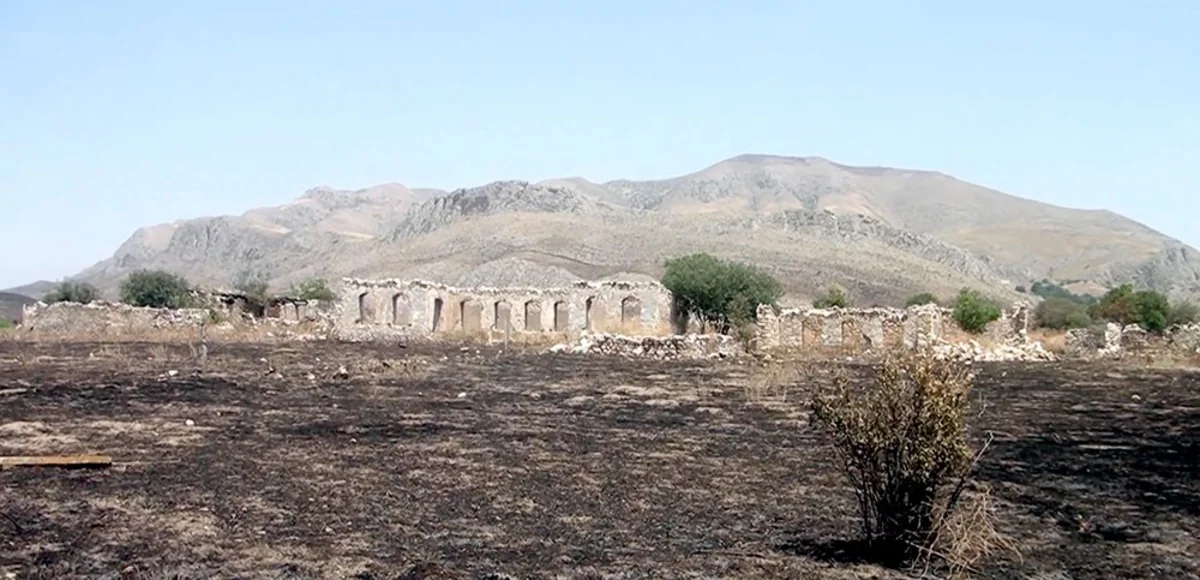 Cəbrayıl rayonunun Dağ Tumas kəndindən videogörüntülər