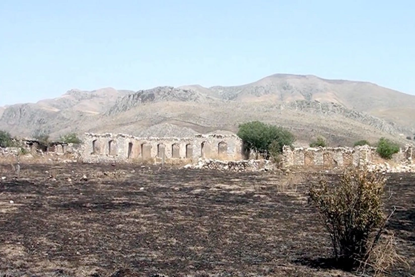 Cəbrayıl rayonunun Dağ Tumas kəndindən videogörüntülər