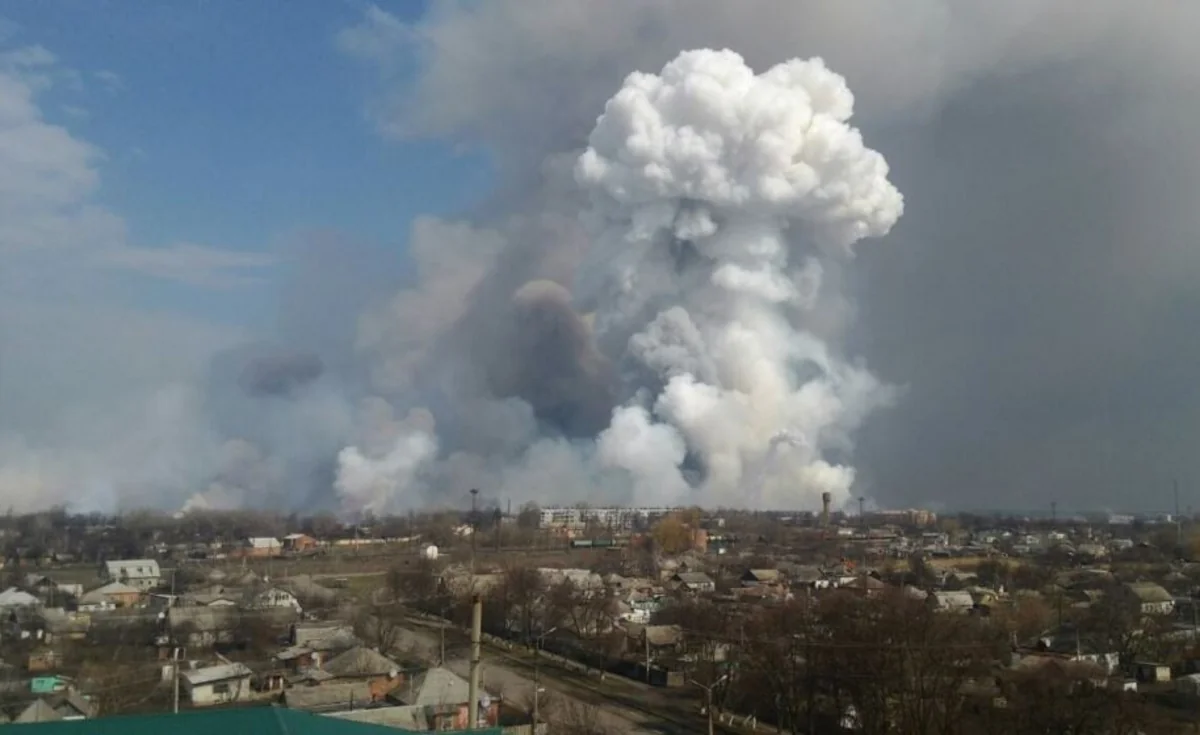 В Армении прогремел взрыв на военном арсенале