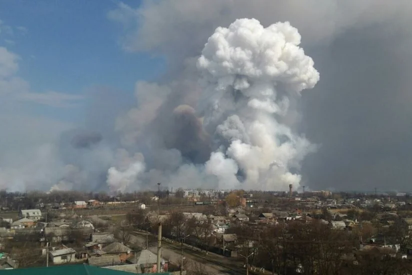 В Армении прогремел взрыв на военном арсенале