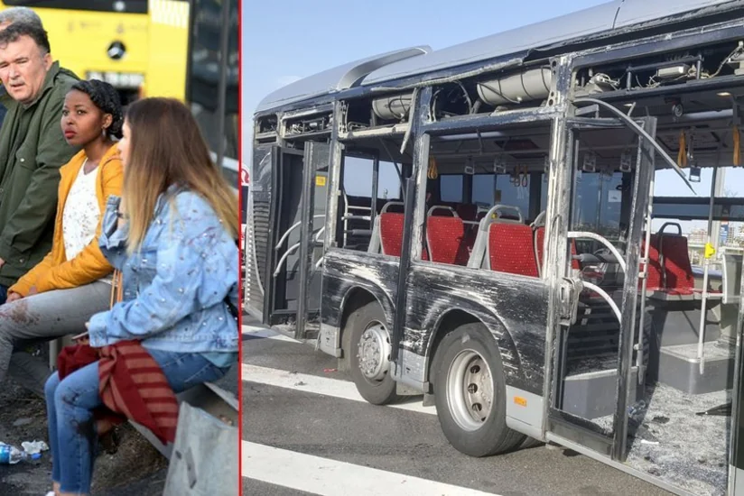 В Стамбуле столкнулись два автобуса, пострадали около 20 человек
