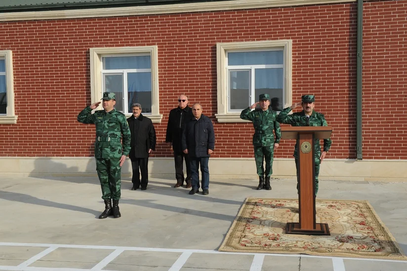 Azərbaycanda mürək­kəb relyefə malik ərazidə daha bir sərhəd zastavası istifadəyə verilib