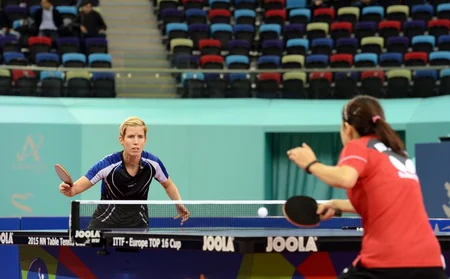 Bakıda stolüstü tennis üzrə Avropa “Top-16” kuboku yarışı davam edir
