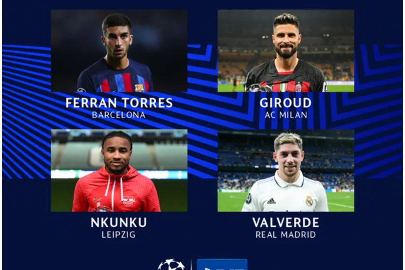Çempionlar Liqasında həftənin ən yaxşı futbolçusu adına namizədlər bəlli olub