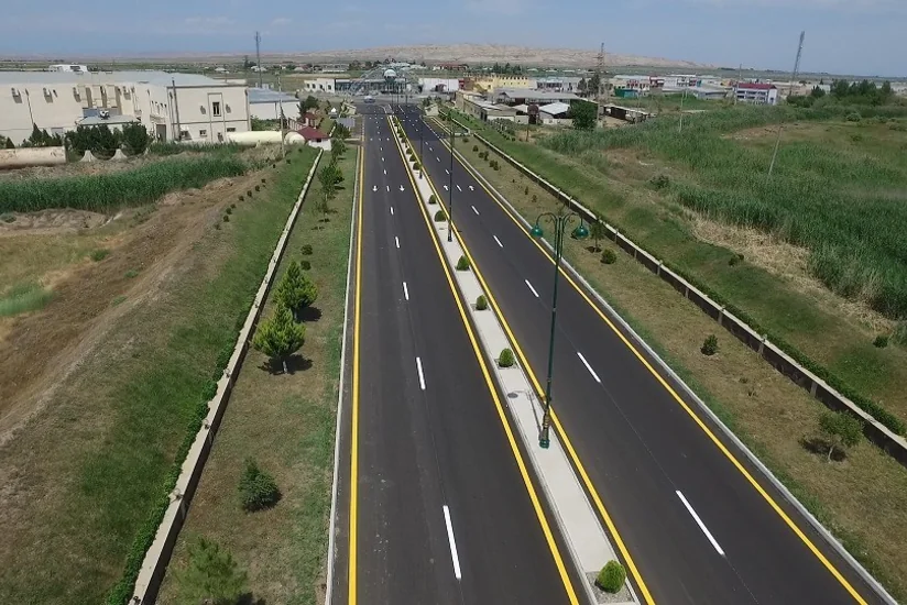 Goranboyda avtomobil yolu 5 istiqamət üzrə yenidən qurulub