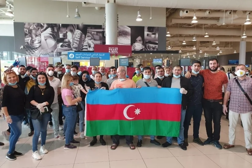 Azerbaijan evacuates 149 citizens stranded in UAE