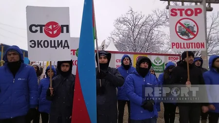 Hazırda Şuşaya qar yağmasına baxmayaraq, etirazçıların tələbləri dəyişməz olaraq qalır