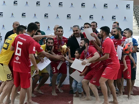 Çimərlik futbolu üzrə ölkə çempionu bəlli olub