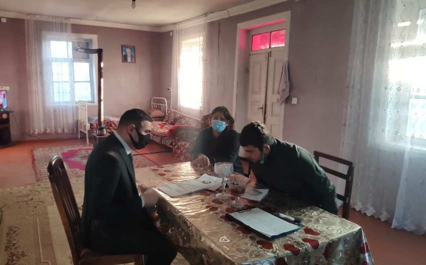 Goranboyda əsgər ailəsi üçün heyvandarlıq  təsərrüfatı yaradılır