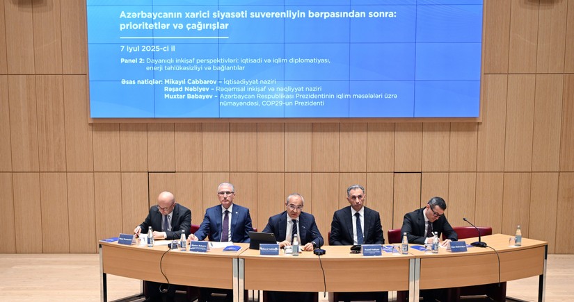 Azərbaycanda “yaşıl enerji” resurslarından istifadənin təşviqi müzakirə edilib