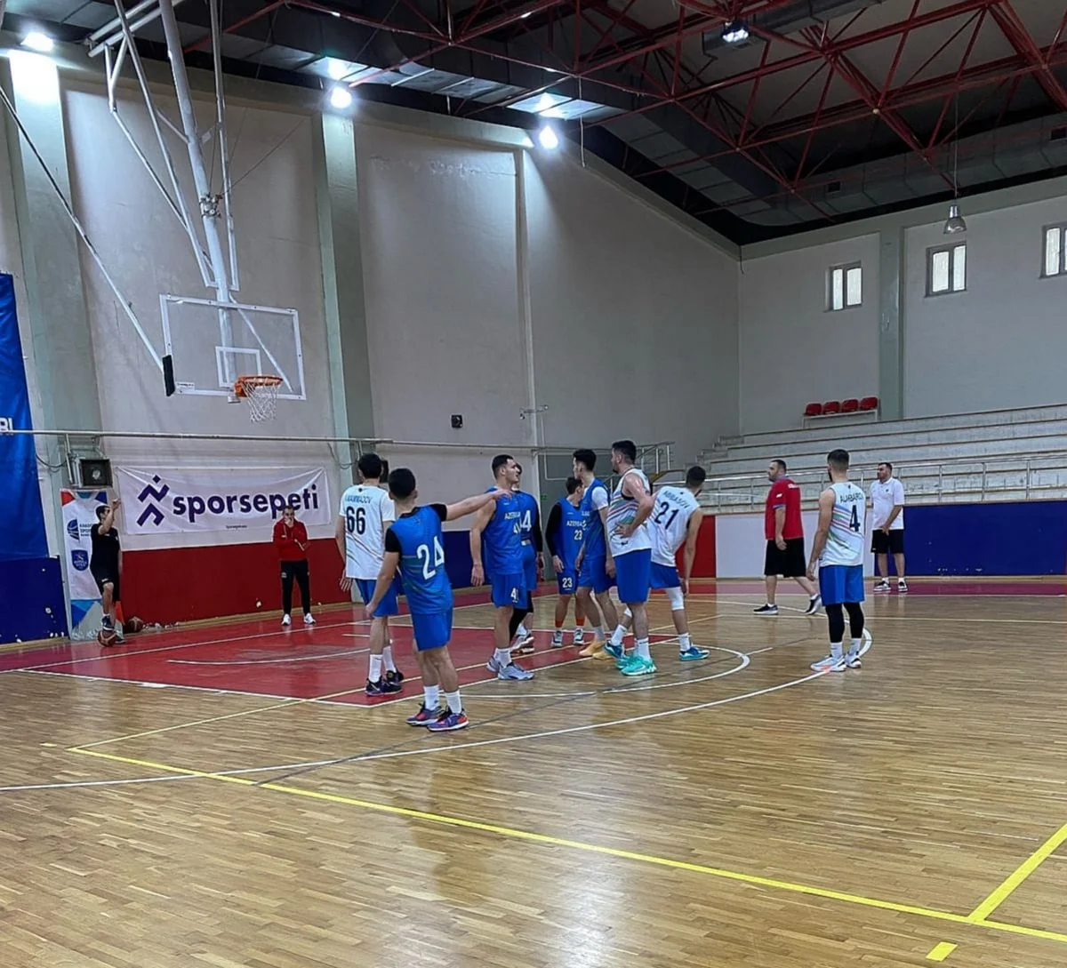 Azərbaycanın basketbol millisi İsveçrə və Kosovo ilə oyunların hazırlıqlarına başlayıb