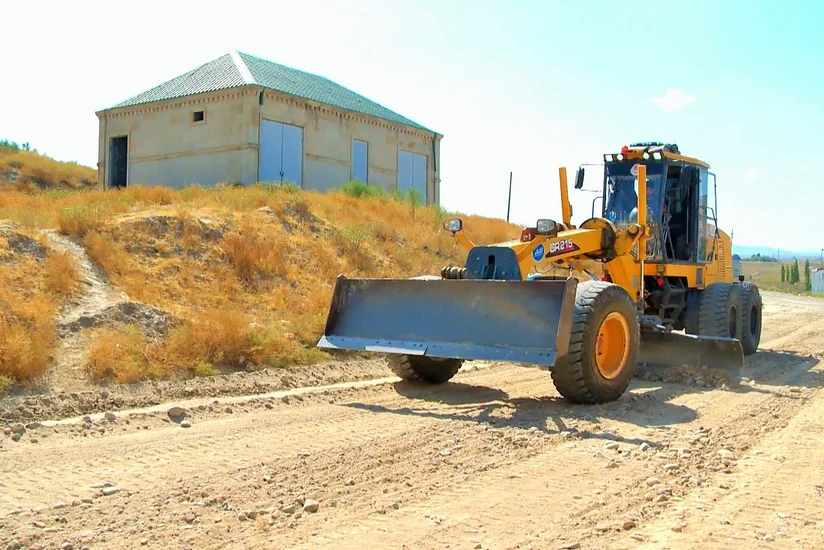 Naftalanda 34 küçə və yolda təmir-tikinti işləri başa çatır