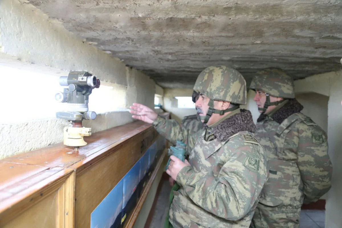 Defense Minister visits military units on frontline