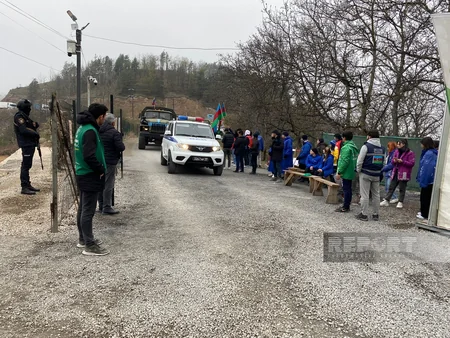 По дороге Ханкенди-Лачын беспрепятственно проехали 77 автомобилей миротворцев