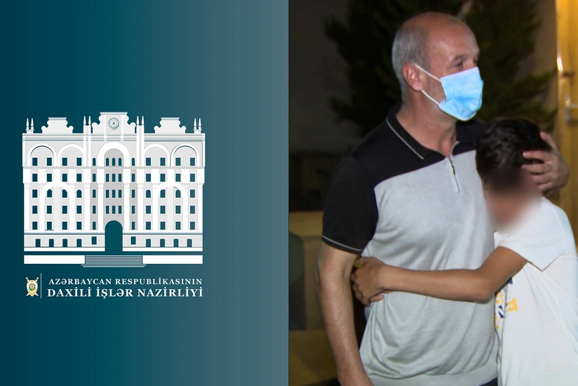 Bakıda 20 gün əvvəl itkin düşən 12 yaşlı uşaq tapılıb