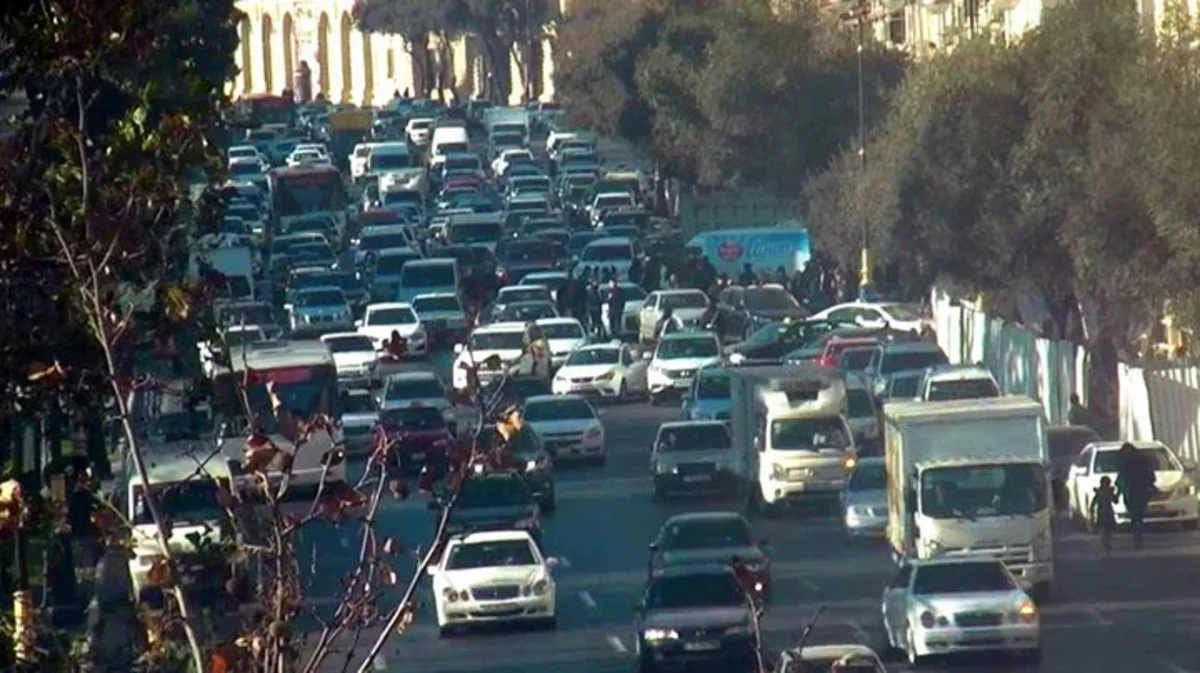 Traffic on Baku roads is stable today