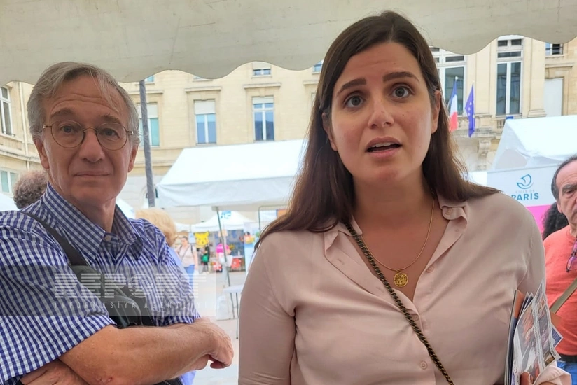 Paris merinin erməniəsilli köməkçisi azərbaycanlılara qarşı təxribat törədib