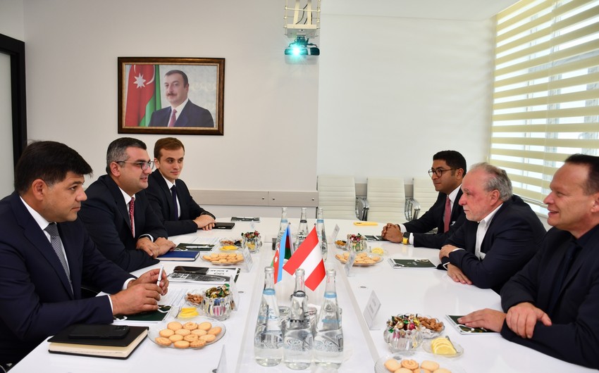 Avstriya şirkəti sənaye zonalarına investisiya yatırmağa dəvət edilib 