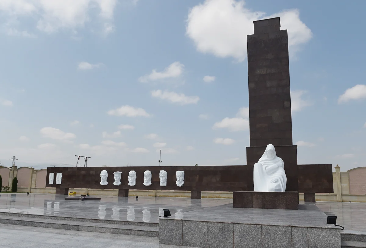 Azerbaijani President viewed conditions created at Galaba Park in Goygol